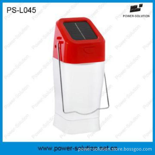 solar led camping lantern with rechargeable battery